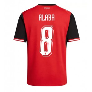 Østrig David Alaba #8 Hjemmebanetrøje Børn VM 2026 Kortærmet (+ Korte bukser)
